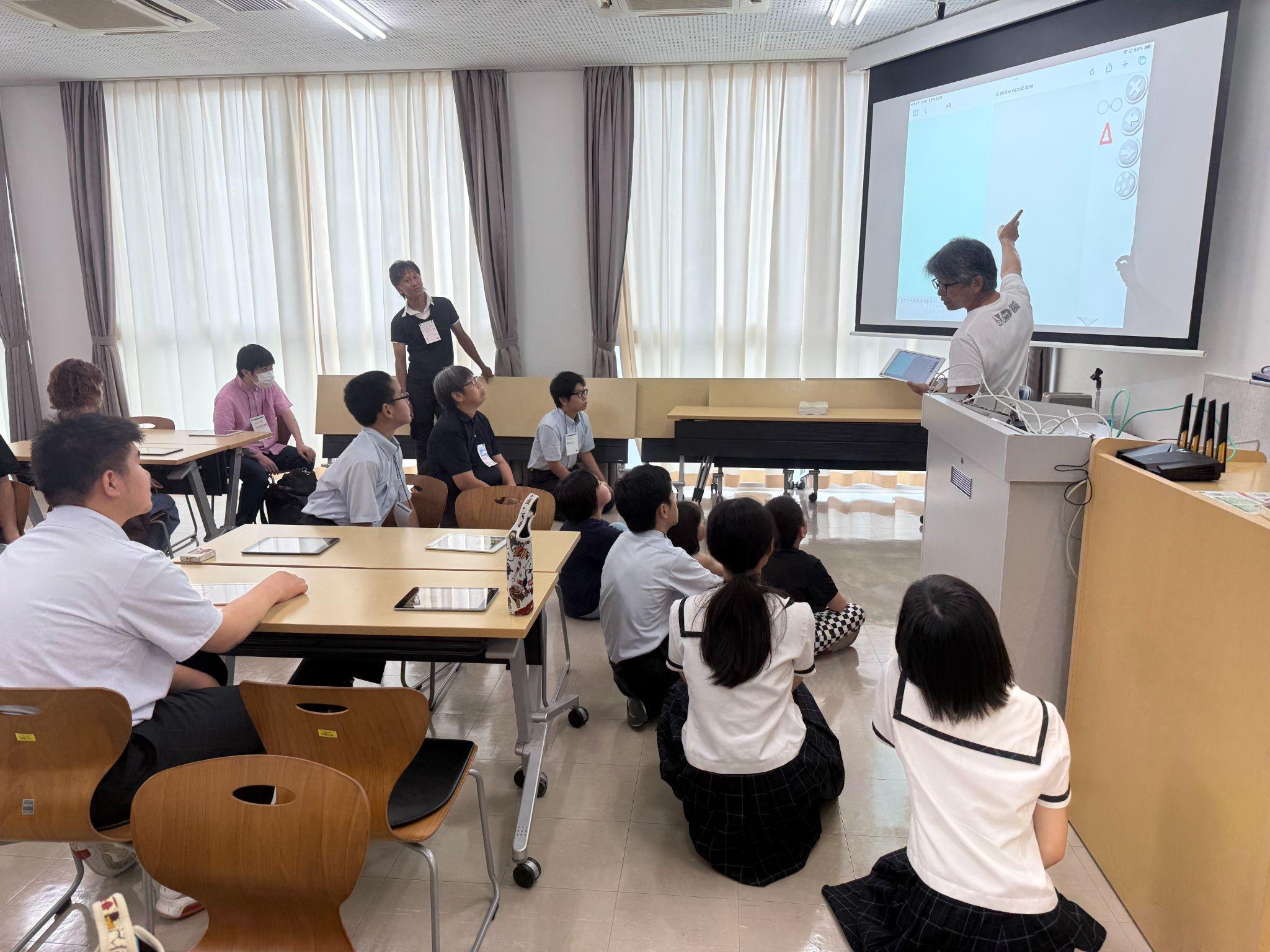 現役教諭によるビスケット模擬授業
