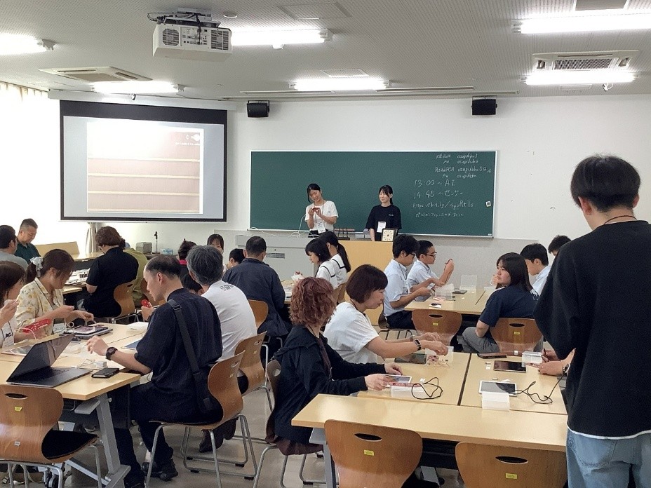 ビスケットでセンサーをやってみようのワークショップ